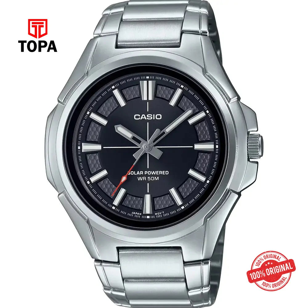 Casio MTP-RS100D-1A Metal Band Men Watch - Topa
