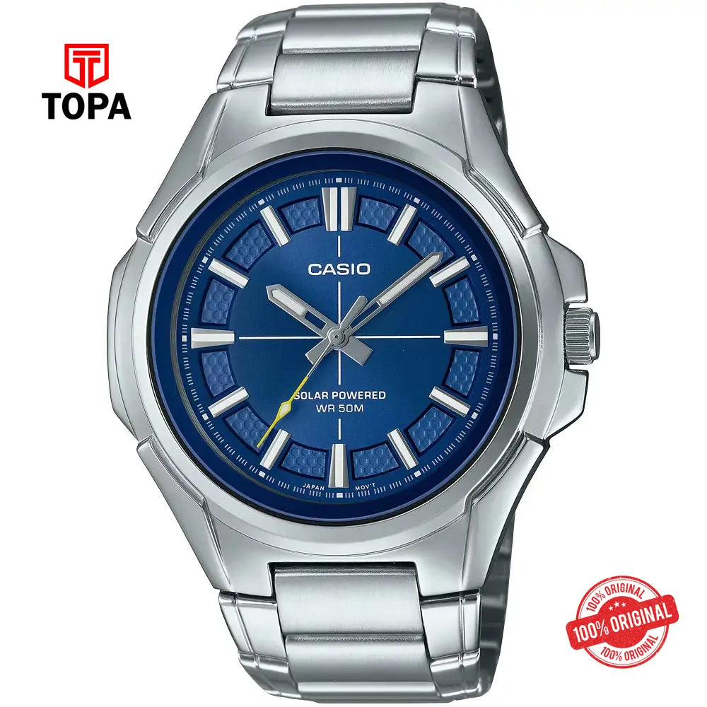 Casio MTP-RS100D-2A Metal Band Men Watch - Topa
