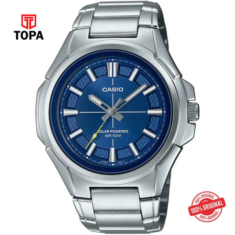 Casio MTP-RS100D-2A Metal Band Men Watch - Topa