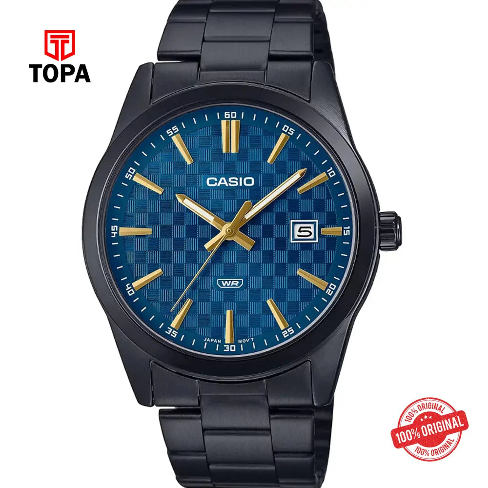 Casio MTP-VD03B-2A Metal Band Men Watch - Topa