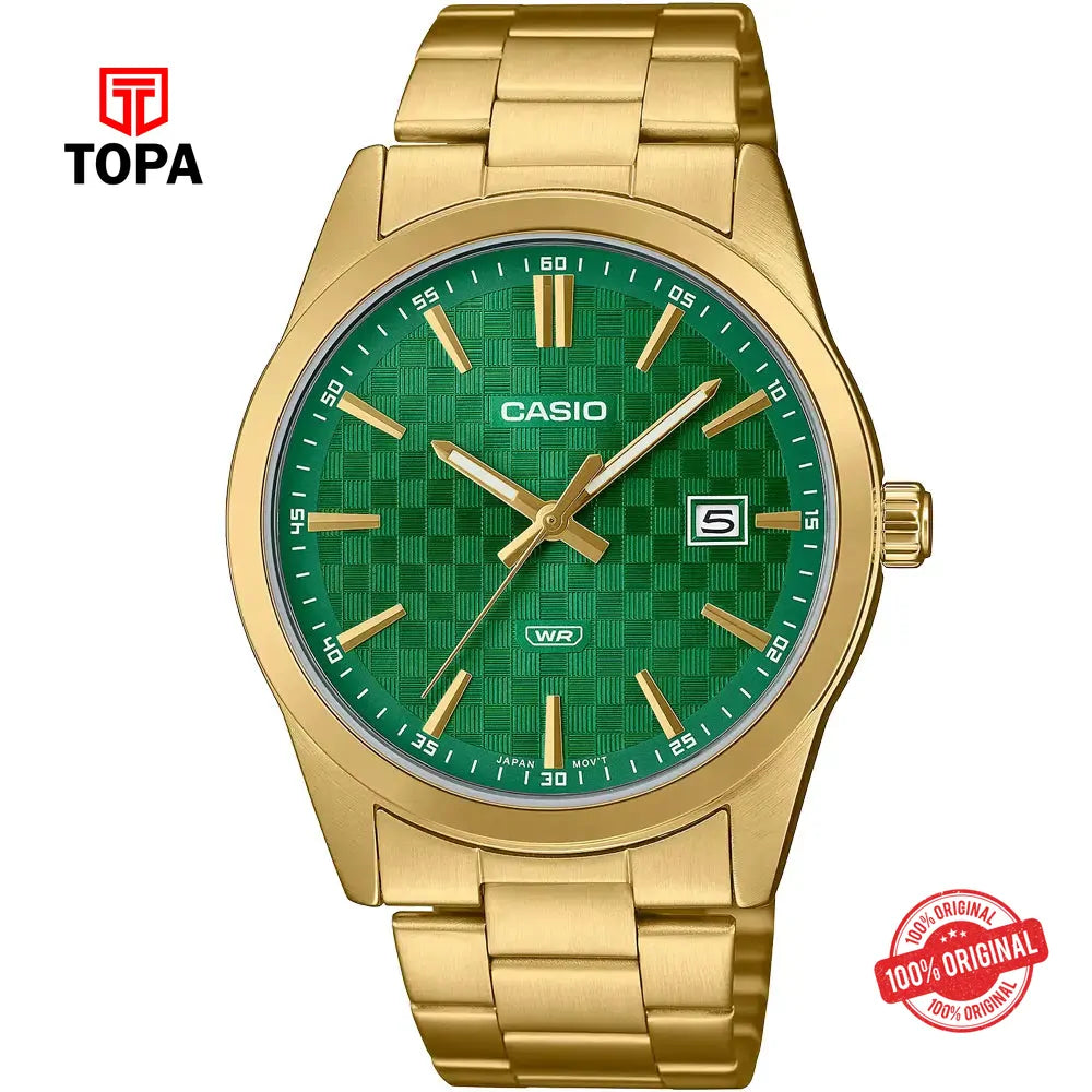 Casio MTP-VD03G-3AUDF Metal Band Men Watch - Topa