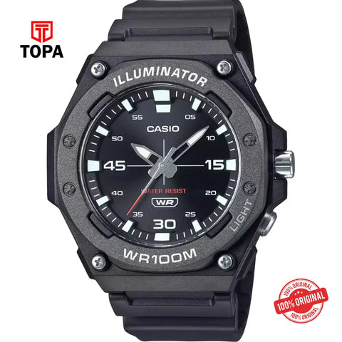 Casio MW-620H-1A Resin Band Men Watch - Topa