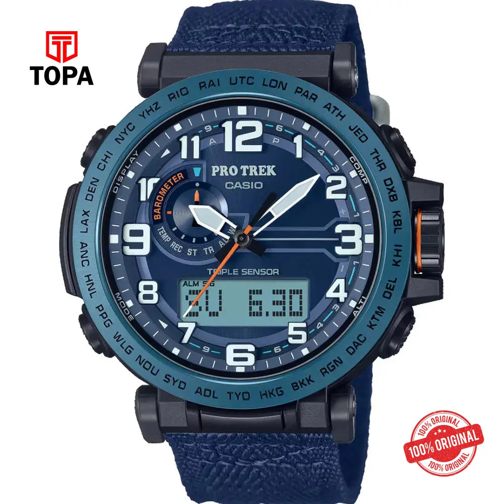 Casio Protrek PRG-601YB-2D Nylon Band Men Watch - Topa