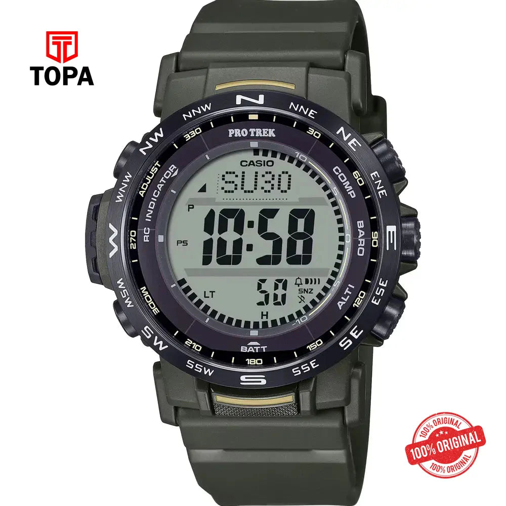 Casio Protrek PRW-35Y-3B Resin Band Men Watch - Topa