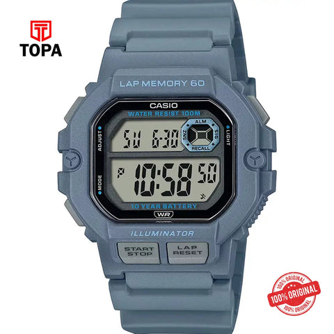 Casio WS-1400H-2A Resin Band Men Watch - Topa