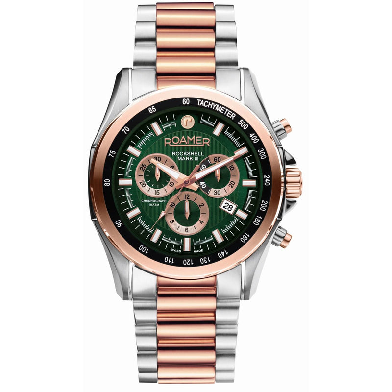 Roamer Rockshell Mark III Chrono 220837 49 75 20 Swiss watch