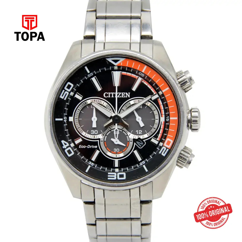 Citizen CA4330-57E Pre-Owned Metal Band Men Watch - Topa