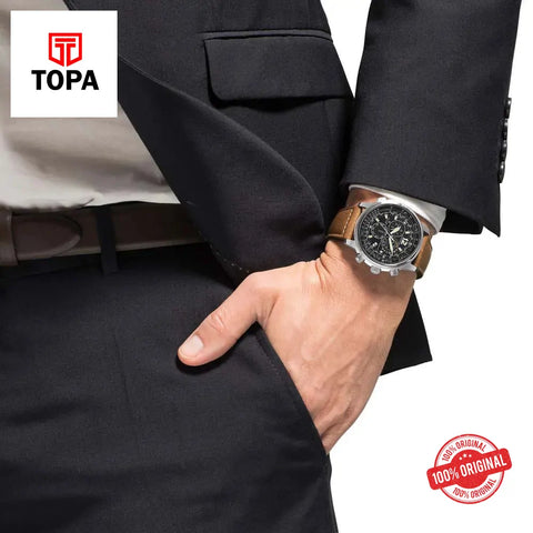 Citizen CB5860-27E Promaster Leather Band Men Watch - Topa