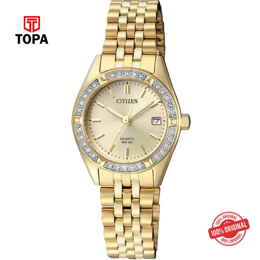 Citizen EU6062-50P Metal Band Women Watch - Topa