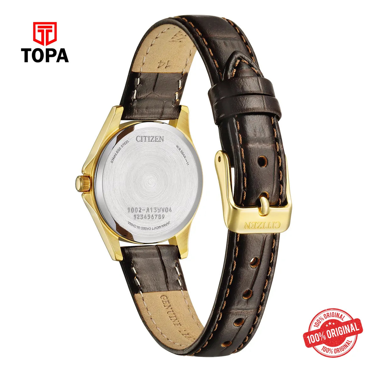 Citizen Women's Stainless Steel Watch EQ0612-07A - Topa