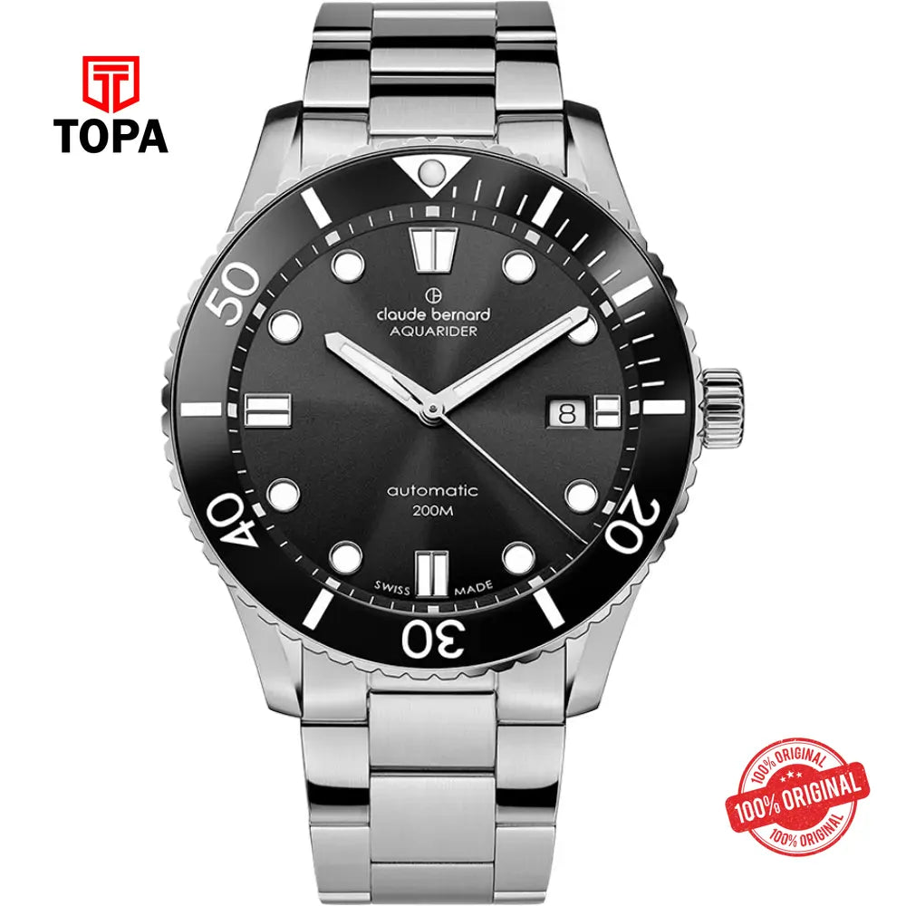 Claude Bernard 80129-3NBM-NIB Aquarider Automatic Men Watch - Topa