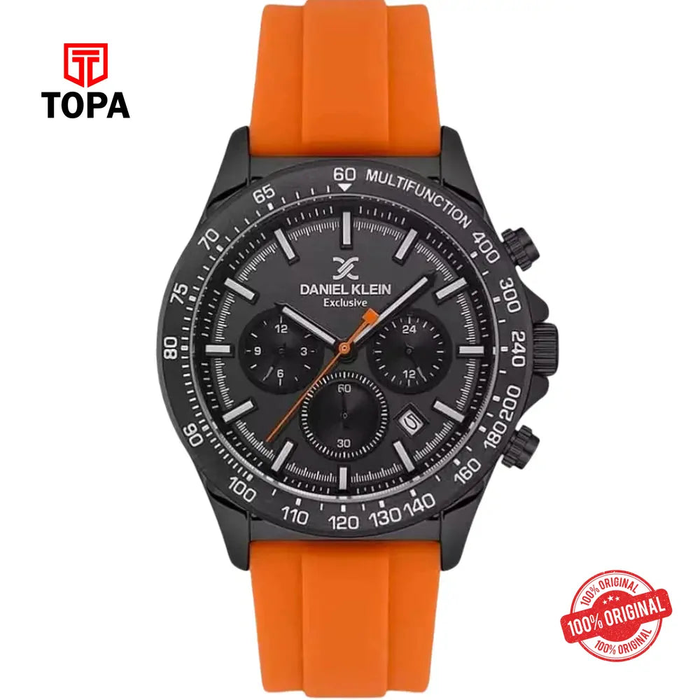 Daniel Klein DK13853-5 Rubber Band Men Watch - Topa