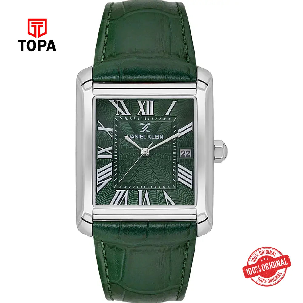 Daniel Klein DK13909-3 Leather Band Men Watch - Topa