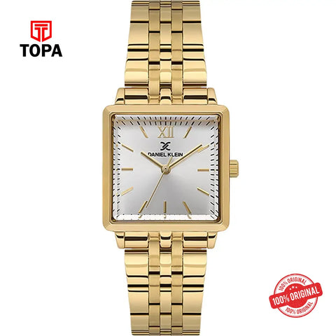 Daniel Klein DK13941-2 Metal Band Women Watch - Topa