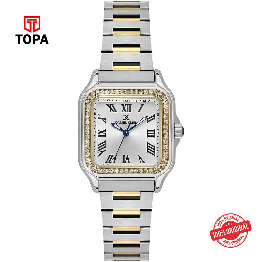 Daniel Klein DK14040-3 Metal Band Women Watch - Topa
