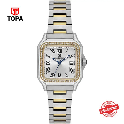 Daniel Klein DK14040-3 Metal Band Women Watch - Topa