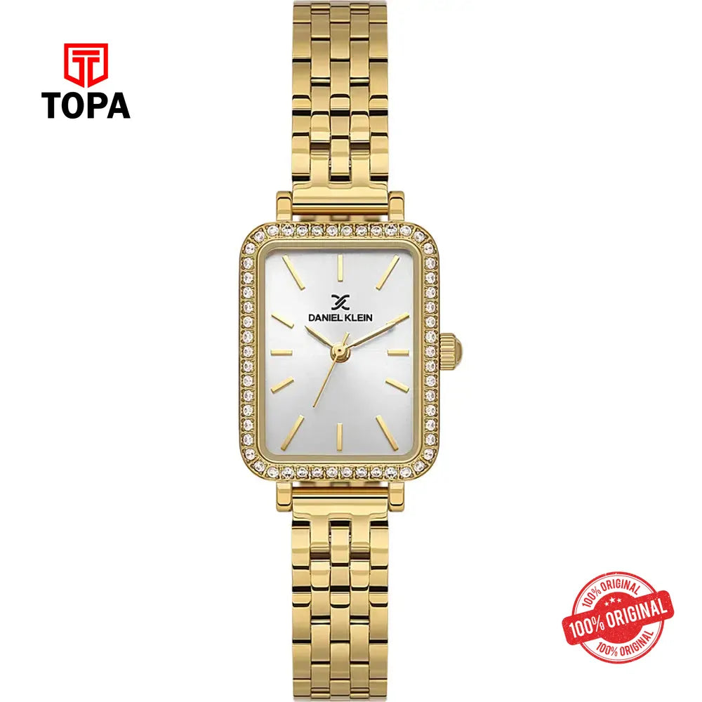 Daniel Klein DK14105-2 Metal Band Women Watch - Topa