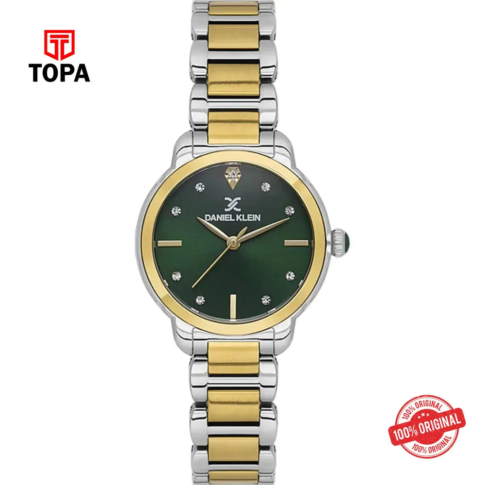 Daniel Klein DK14126-3 Metal Band Women Watch - Topa