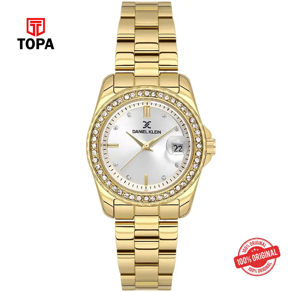 Daniel Klein DK14134-2 Metal Band Women Watch - Topa