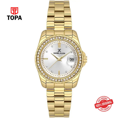 Daniel Klein DK14134-2 Metal Band Women Watch - Topa