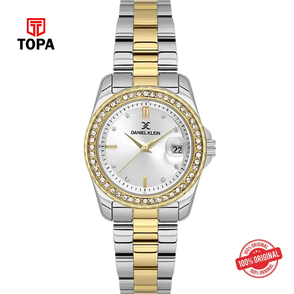 Daniel Klein DK14134-3 Metal Band Women Watch - Topa