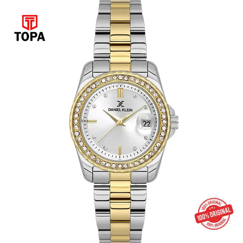 Daniel Klein DK14134-3 Metal Band Women Watch - Topa