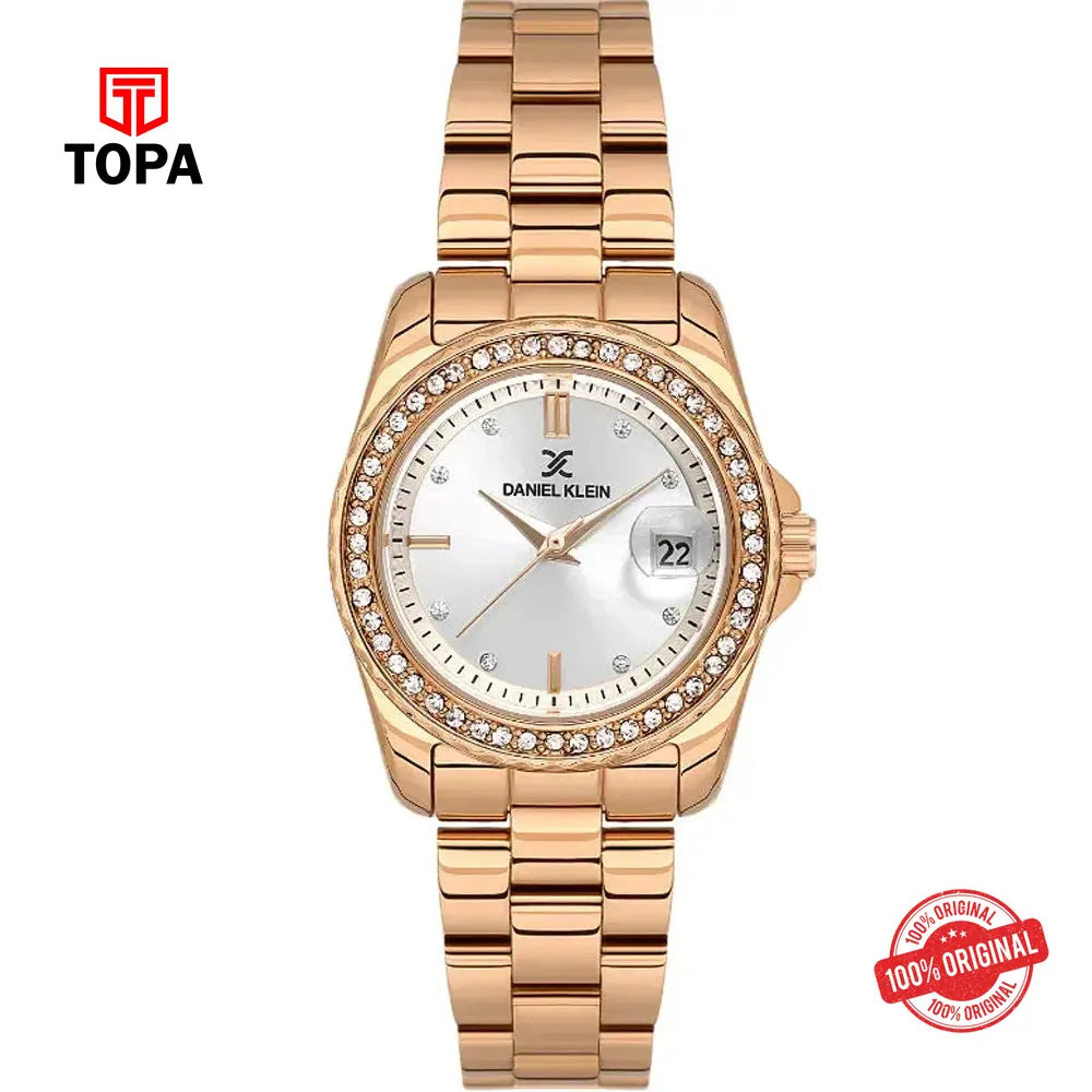 Daniel Klein DK14134-5 Metal Band Women Watch - Topa
