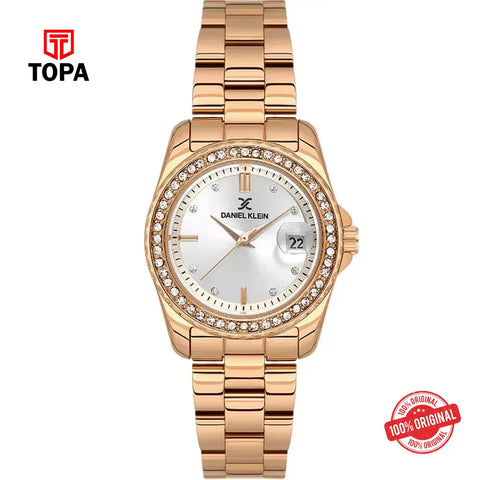Daniel Klein DK14134-5 Metal Band Women Watch - Topa