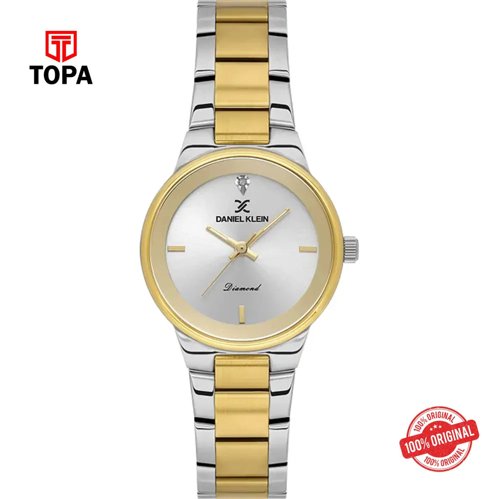 Daniel Klein DK14136-3 Metal Band Women Watch - Topa