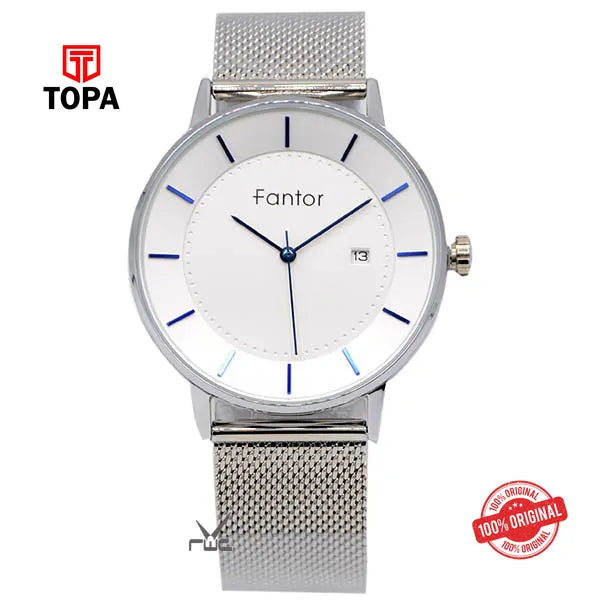 Fantor 10121 Mesh Chain Men’s Watch - Topa