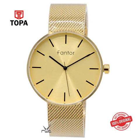 Fantor 10131 Mesh Chain Men’s Watch - Topa