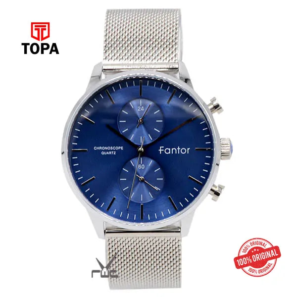 Fantor 10151 Mesh Chain Men's Watch - Topa