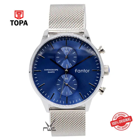 Fantor 10151 Mesh Chain Men's Watch - Topa