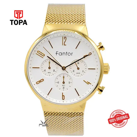 Fantor 10161 Mesh Chain Men’s Watch - Topa