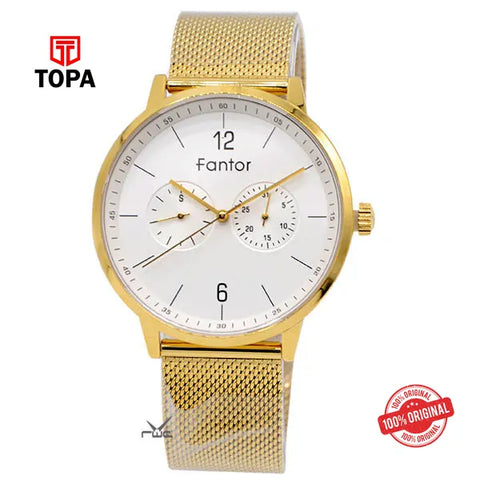 Fantor 10171 Mesh Chain Men’s Watch - Topa