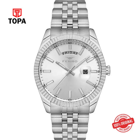 Ferro F11247A-A Metal Band Men Watch - Topa