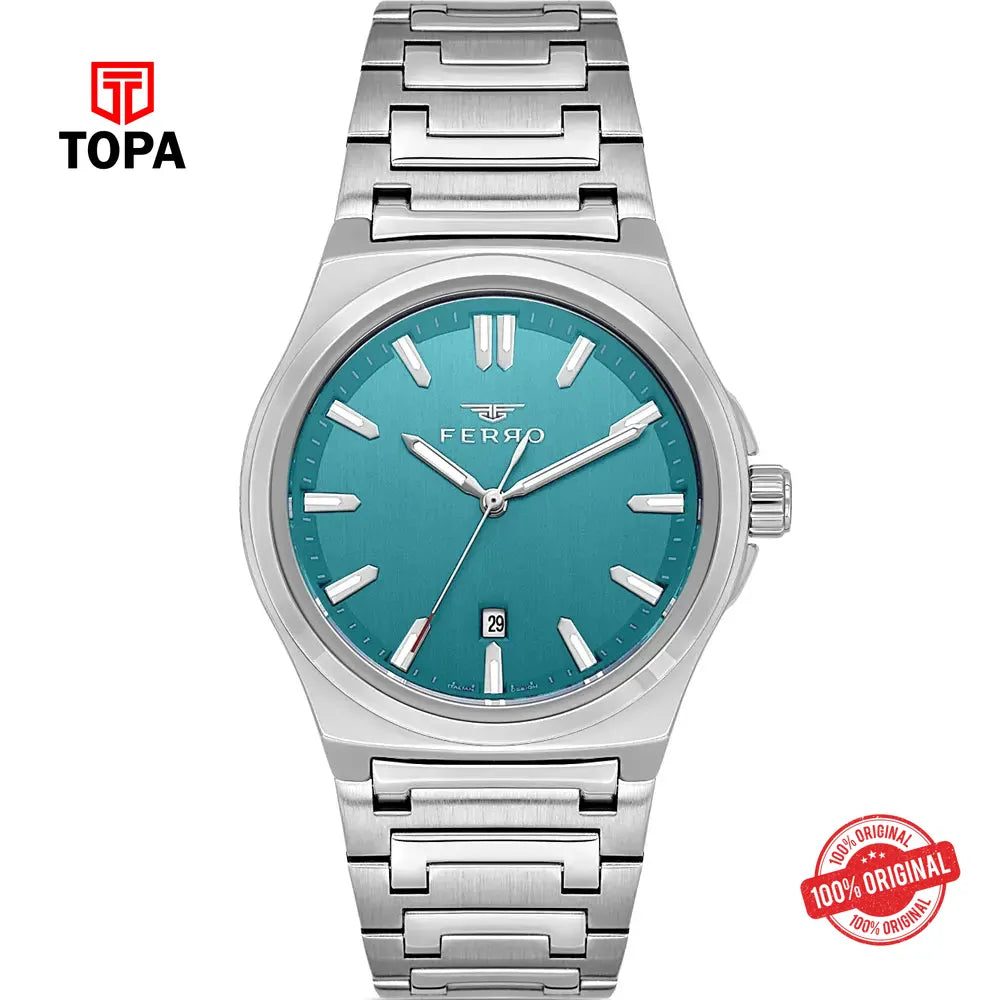 Ferro F11503A-A15 Metal Band Men Watch - Topa