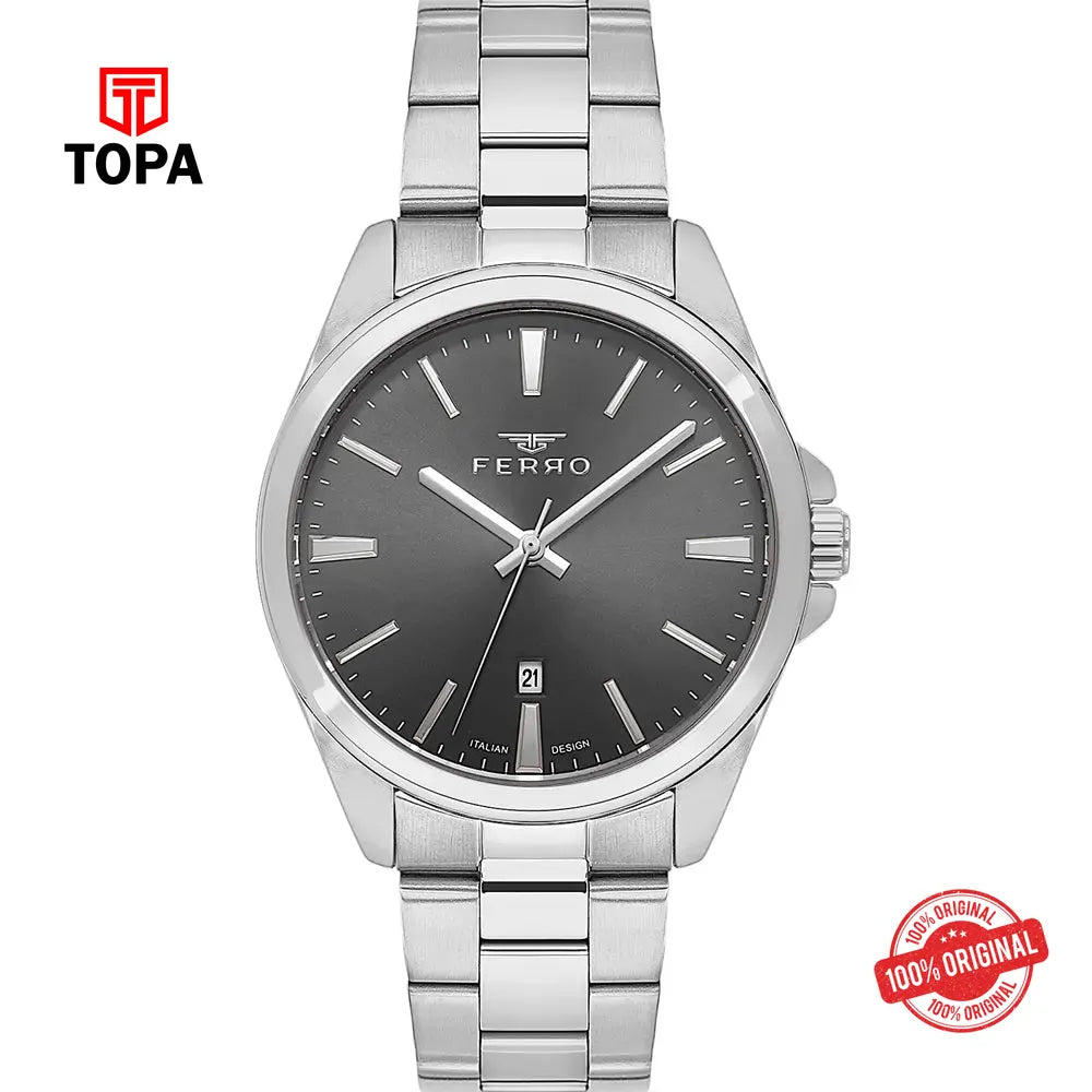 Ferro F11551A-A4 Metal Band Men Watch - Topa