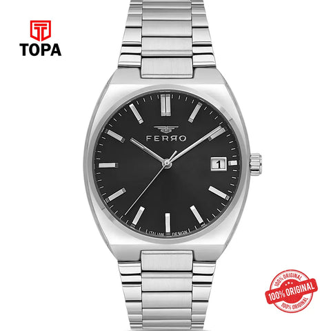 Ferro F11746A-A2 Metal Band Men Watch - Topa