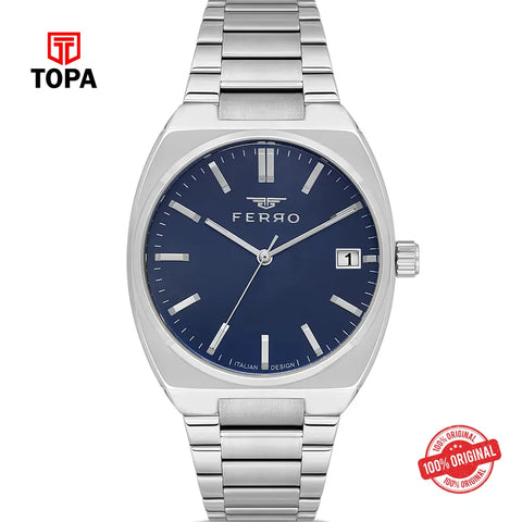 Ferro F11746A-A3 Metal Band Men Watch - Topa
