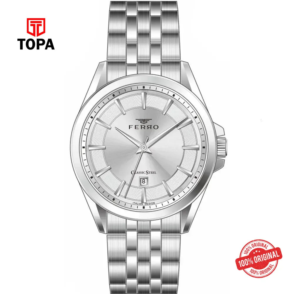 Ferro F11748A-A Metal Band Men Watch - Topa