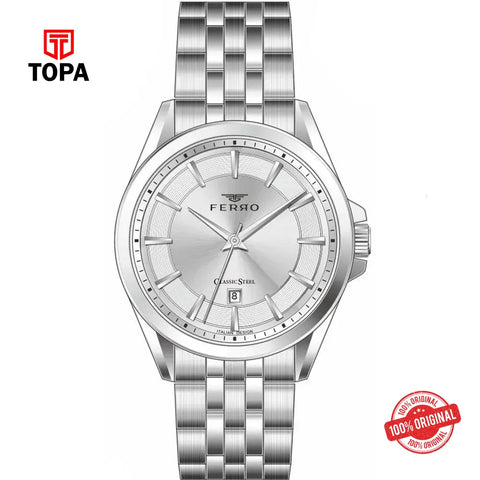 Ferro F11748A-A Metal Band Men Watch - Topa