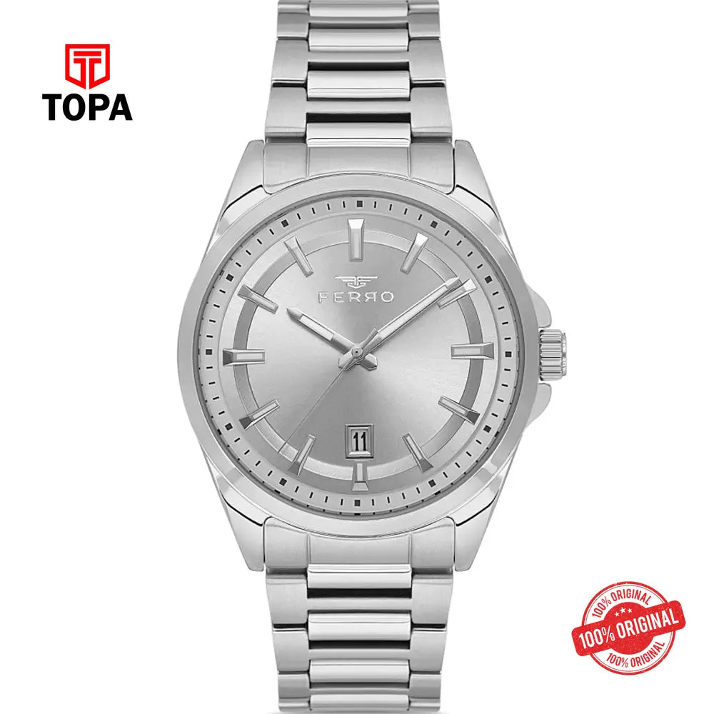 Ferro F11778A-A Metal Band Men Watch - Topa