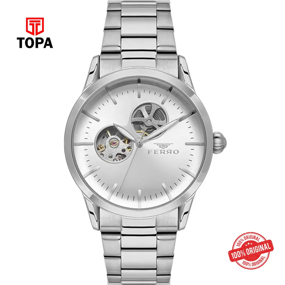 Ferro F31445A-A Metal Band Men Watch - Topa
