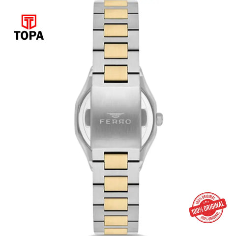 Ferro FL40113A-D Metal Band Women Watch - Topa