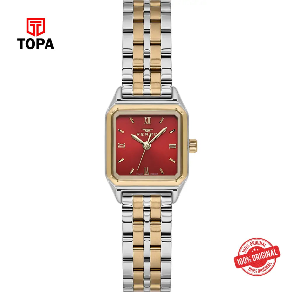 Ferro FL40148A-D8 Metal Band Women Watch - Topa