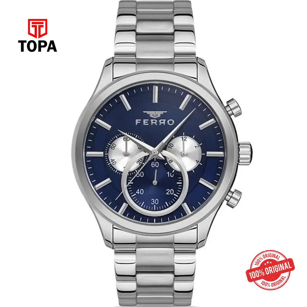 Ferro FM11309A-A3 Metal Band Men Watch - Topa