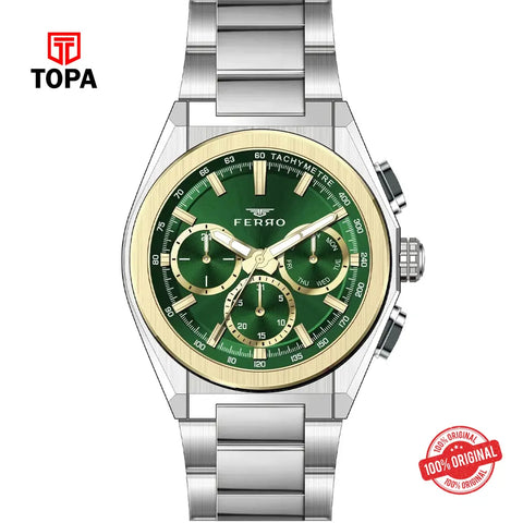 Ferro FM11587A-D6 Metal Band Men Watch - Topa