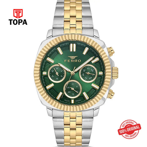 Ferro FM11627A-D6 Metal Band Men Watch - Topa