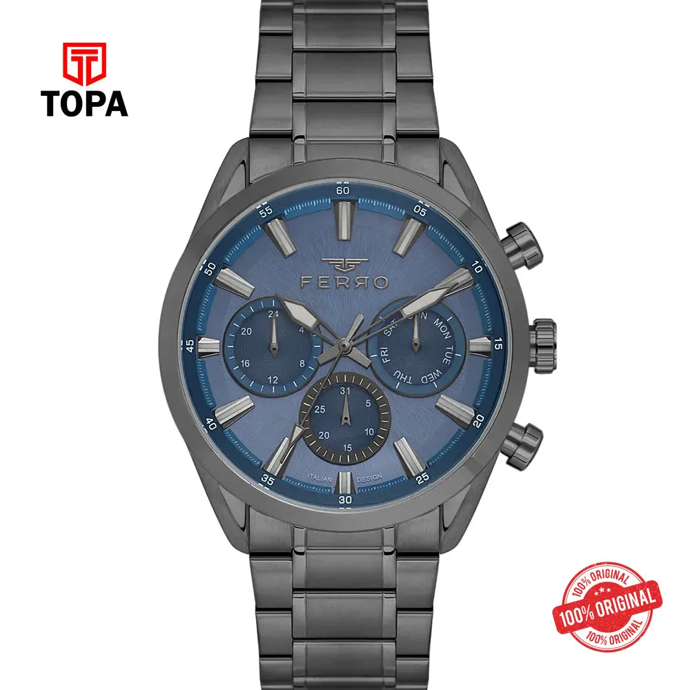 Ferro FM11758A-V3 Metal Band Men Watch - Topa